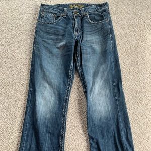 34x34 rock 47 denium jeans!  Brand new without tags!  Really nice looking jeans